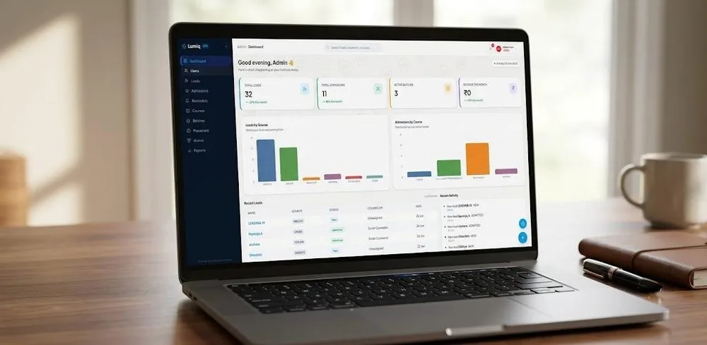 SSI Institute CRM interface