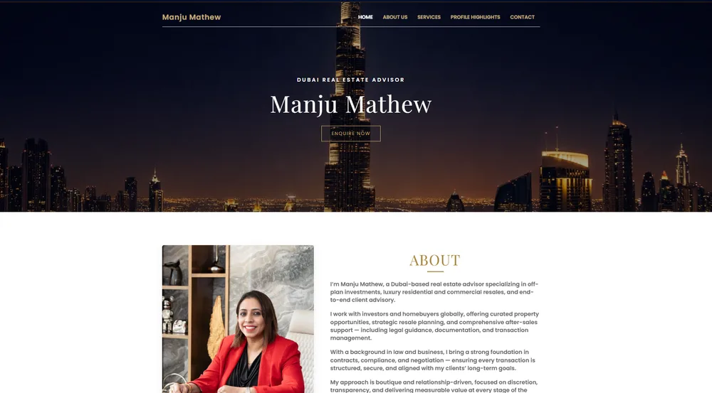 itsmemanju.com interface
